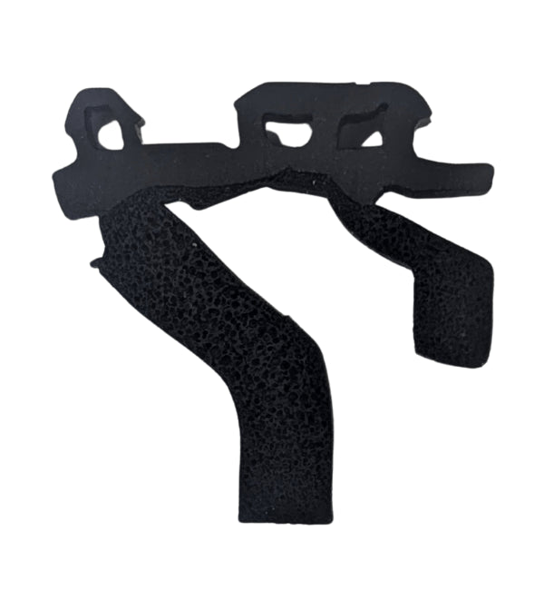 Main product image showing the full 5-meter black rubber gasket coiled or laid out, displaying the gasket's profile and cross-sectional shape against a clean white background